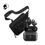 Audífono Skullcandy Indy evo true black + Sidebag Skullcandy black